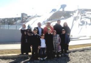 Palandöken'e hayran kaldılar